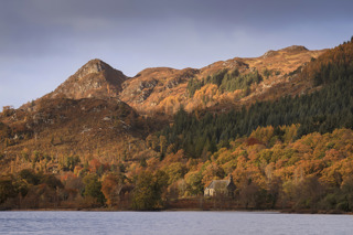 Loch Achray and Been Aan in the Trossachs National Park