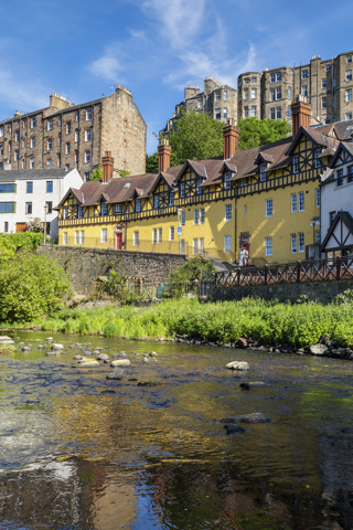 Dean Village and the Water of Leith in Edinburgh