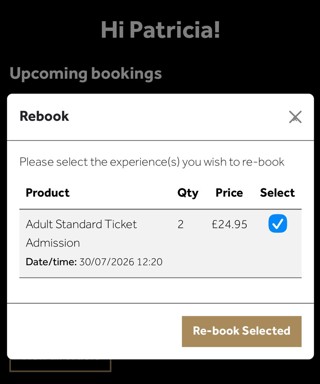 26 07 Change Your Booking Upcoming Bookings 03