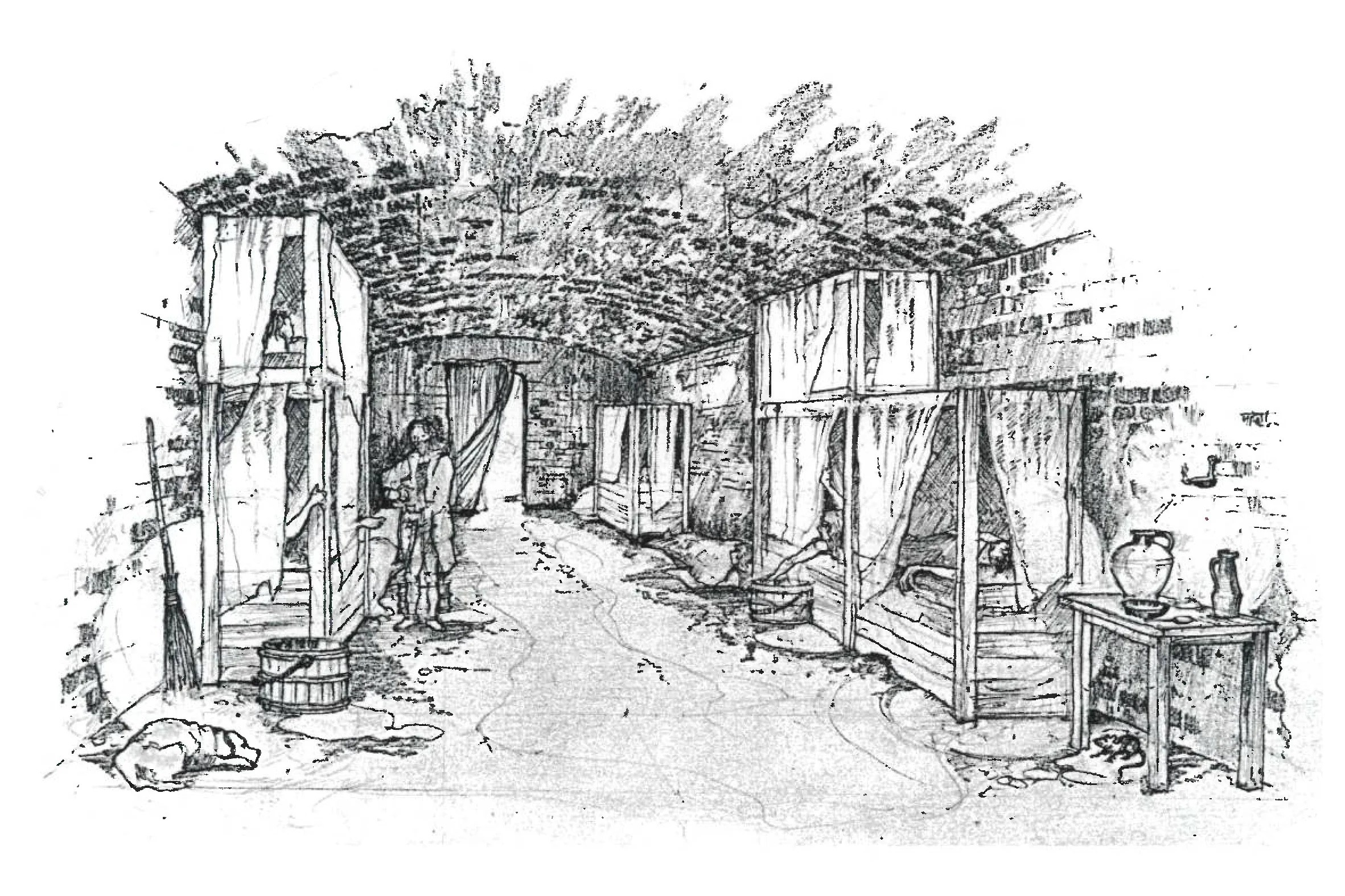 Reconstruction Plague Quarantine Camp