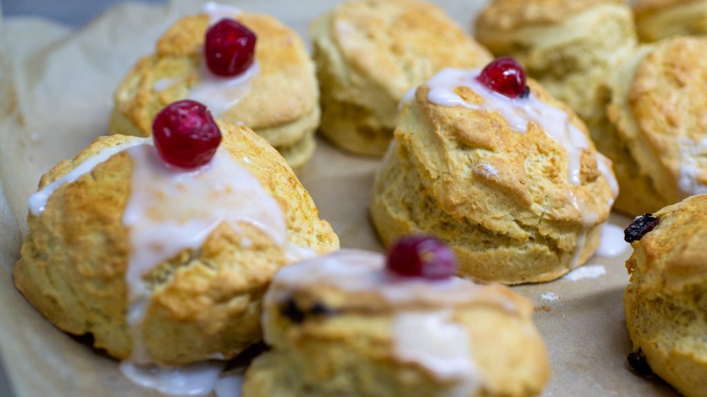 Best scones in Edinburgh at The Real Mary King's Close