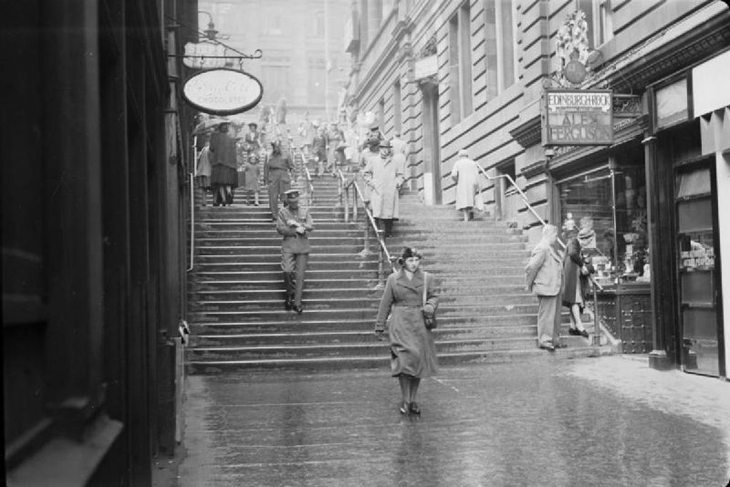 Waverley Steps Edinburgh 