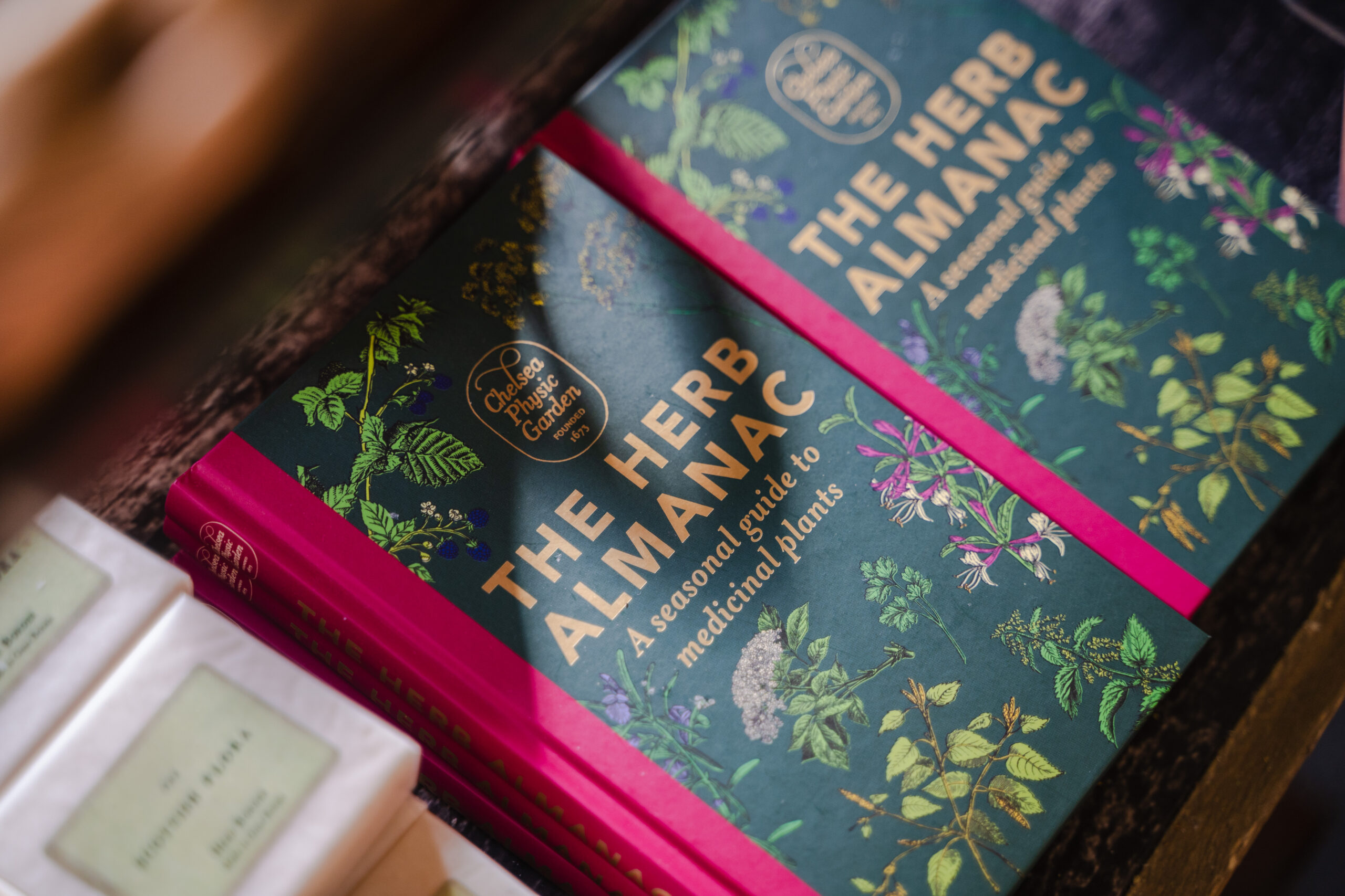 The Herb Almanac book features in our Apothecary collection, inspired by real herbal remedies used throughout the centuries. © The Real Mary King's Close 