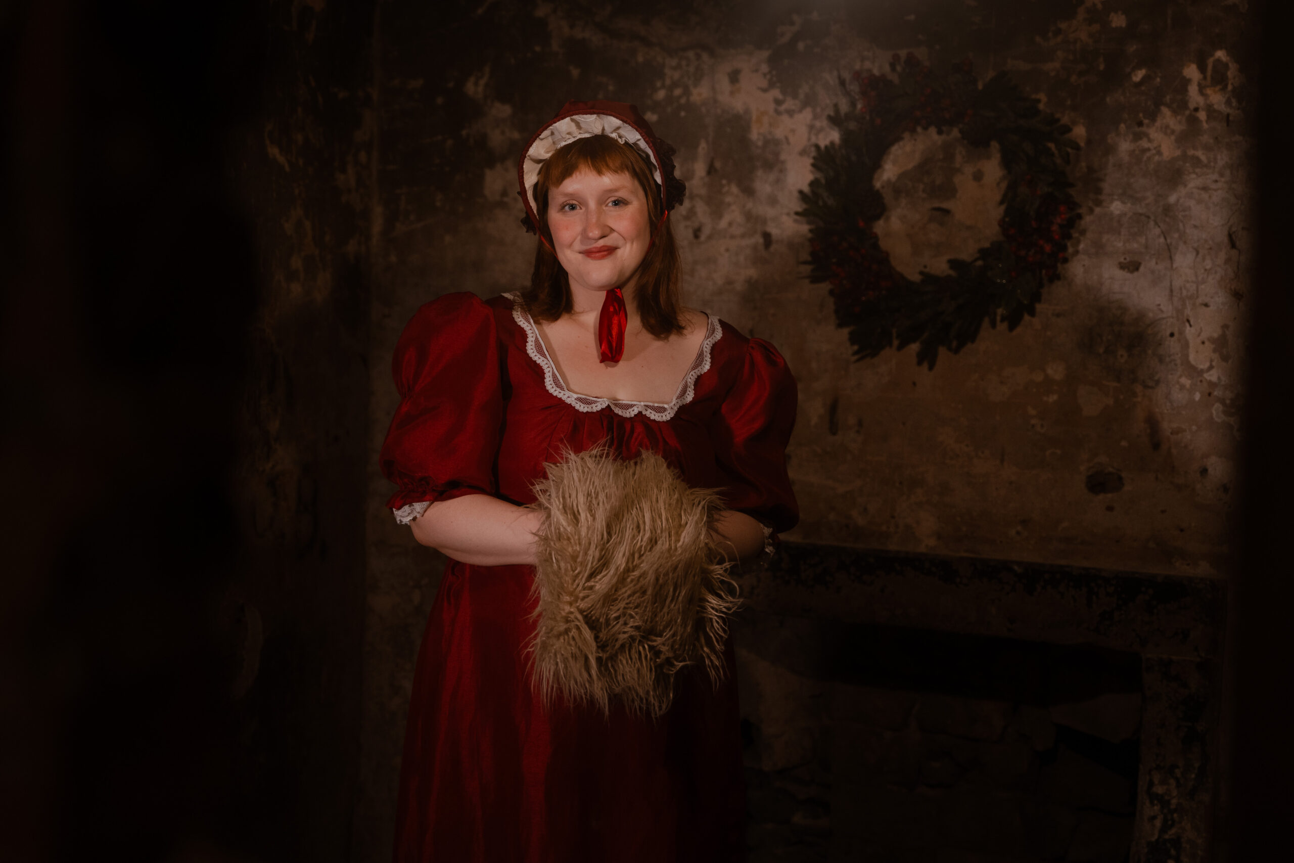 Christmas in Scotland - Janet Chesney in 17th century house 