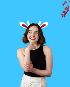 Emily Briggs stars in Garbanzo
