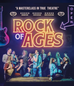 Rock of Ages Fringe Show Poster for 2025