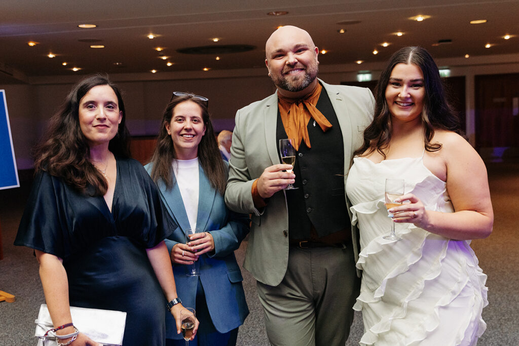 The Real Mary King's Close team at the Thistle Awards Regional ceremony in Edinburgh 2025 Image credits Connor Mollison/VisitScotland